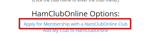 Searching for K0IRO in HamClubOnline